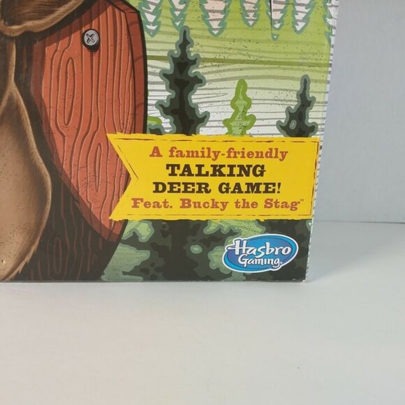 Hasbro Deer Pong Features Talking Deer Head and Music Bucky The Stag - Picture 5 of 10